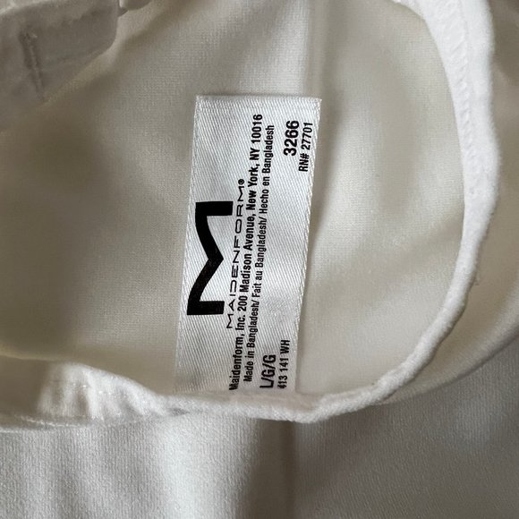 Maidenform Offwhite Large Tank Top - Picture 3 of 3